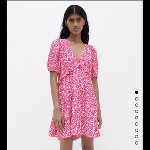 Zara animal print dress